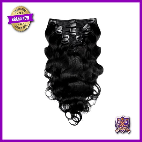26 Inch Clip In Human Hair Extensions Body Wave 120g 7 Pieces main image 5